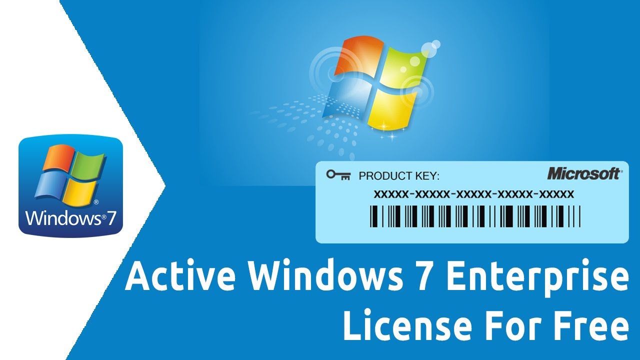 windows 7 enterprise product key 64